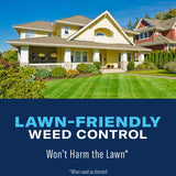 BioAdvanced 820193E Ready-To-Use Lawn Weed and Crabgrass Killer, Liquid, Red Brown, 1.3 gal, Pack of 4