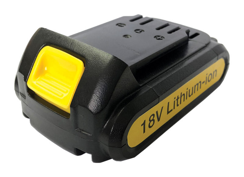 Steel Grip 18V 1.5 Ah Lithium-Ion Battery Pack 1 pc
