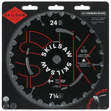 SKIL 7-1/4 in. D X 5/8 in. Carbide Tipped Steel Circular Saw Blade 24 teeth 1 pc