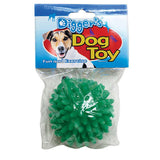 Boss Pet Digger's Green Vinyl Hedgehog Dog Toy Large 1 pk