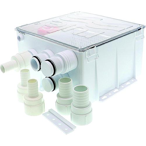 Rule 99B Shower Drain Box, 1100 GPH, 12V