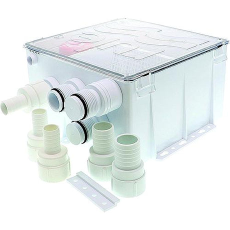 Rule 99B Shower Drain Box, 1100 GPH, 12V