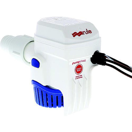 Rule RM500B24 Rule-Mate Automatic Bilge Pump, 500 GPH, 24V