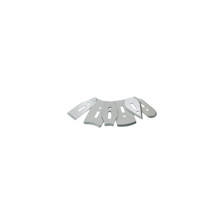Hyde 10461 Contour Scraper Replacement Blades, 6/pk