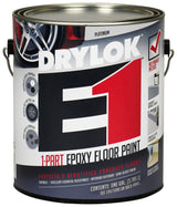 Drylok 23813 1-Part Floor Paint, Semi-Gloss, Platinum, 1 gal, Pack of 2