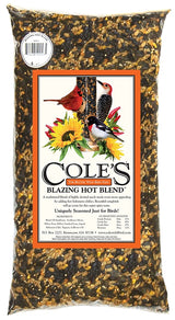 Cole's Blazing Hot Blend BH10 Cracked Corn Wild Bird Food, 10 lb, Blended, Seed, Bag