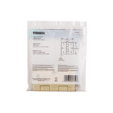 ProSource LR-707-PS Square Corner Door Hinge, 3 in H Door Leaf, 1-1/4 in W Door Leaf, 2.2 mm Thick Door Leaf, 3 x 3 in