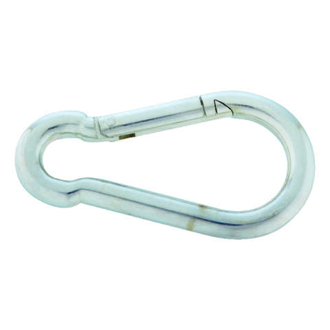 Campbell Zinc-Plated Steel Spring Snap 280 lb. cap. 4 in. L, Pack of 10