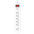 Monster Just Power It Up 4 ft. L 6 outlets Surge Protector White 1080 J