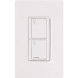 Lutron Caseta 5 amps Single Pole Wireless Smart-Enabled Rocker Switch White 1 pk
