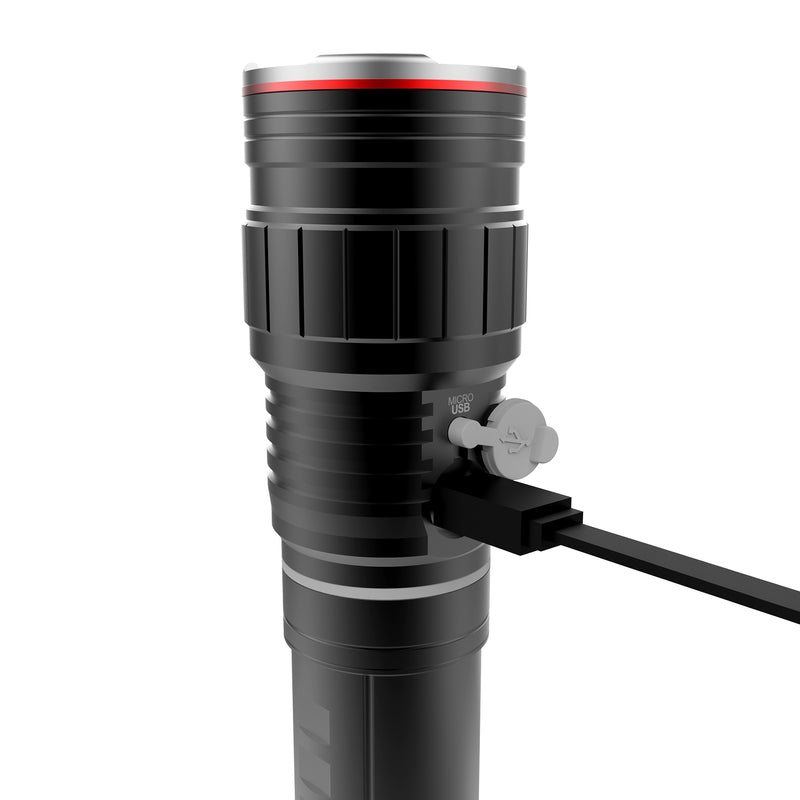 NEBO Slyde King 500 lm Black LED Flashlight 18650 Battery