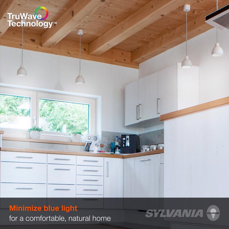 Sylvania TruWave G25 E26 (Medium) LED Bulb Daylight 60 Watt Equivalence 2 pk