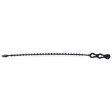 Gardner Bender 46-8BEADBK Cable Tie, Resin, Black, 8 in L, 70 lb Tensile Strength