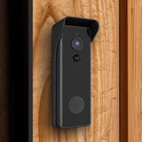 Feit Smart Home White Metal/Plastic Wireless Smart-Enabled Video Doorbell