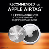 Duracell Lithium Coin 2032 3 V 225 mAh Security and Electronic Battery 1 pk, Pack of 6