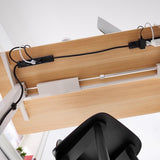 Charg 10 ft. L 7 outlets Power Strip with USB Ports White 1000 J