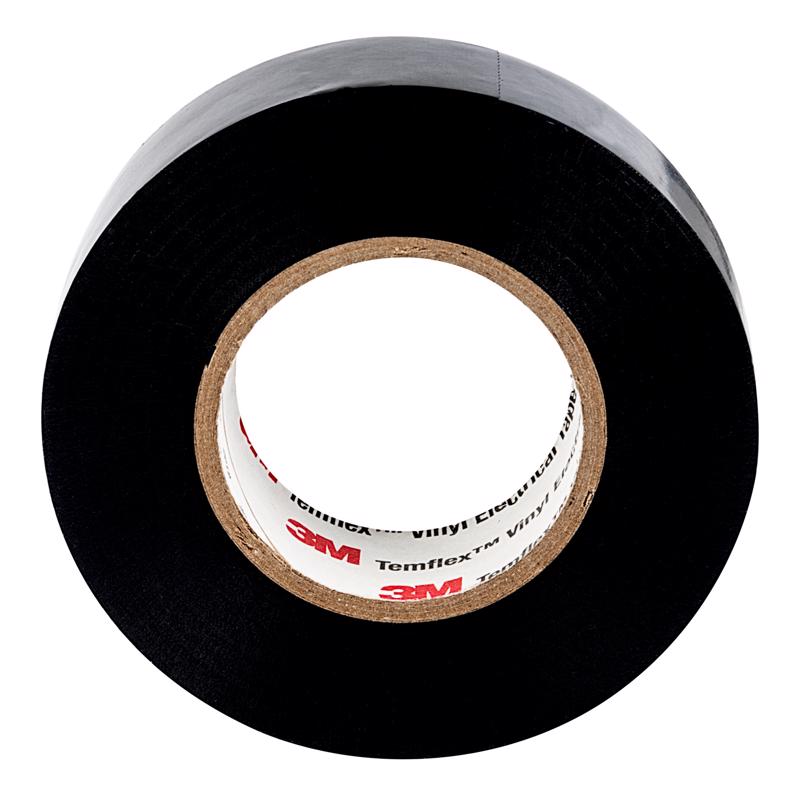 3M Temflex 3/4 in. W X 60 ft. L Black Vinyl Electrical Tape