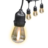 Feit LED String Lights w/Remote Control White 24 ft. 12 lights