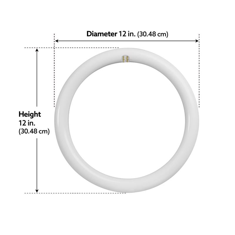 Feit T9 4-Pin LED Tube Light Color Changing 32 Watt Equivalence 1 pk