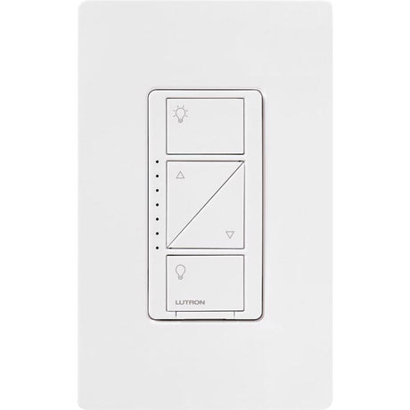 Lutron Caseta White 150 W Touch Smart-Enabled Dimmer Switch 1 pk