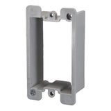 Cantex EZ Box Old Work Rectangle PVC 1 gang Box Extenders Gray