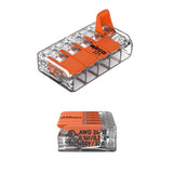 WAGO 221 Series 5 Port Lever Wire Connector 10 pk