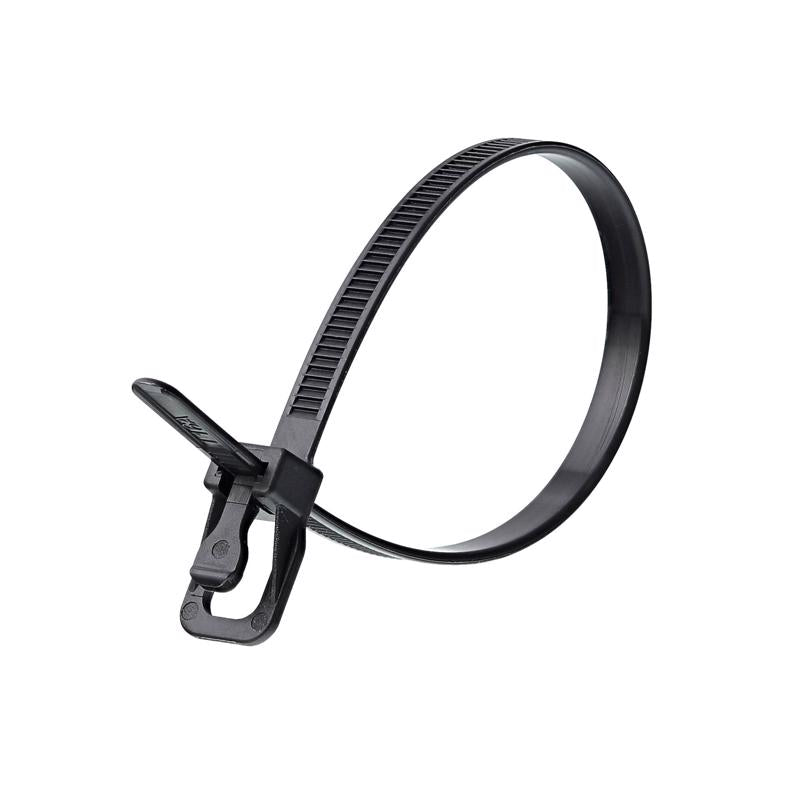 RETYZ EveryTie 8 in. L Black Cable Tie 20 pk