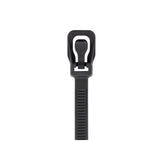 RETYZ EveryTie 10 in. L Black Cable Tie 20 pk