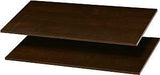 Easy Track RS1436-T Series Adjustable Shelf, Truffle, 14 in L, 34-7/8 in W, Wood