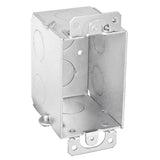 Southwire New and Old Work Rectangle Steel Switch Box