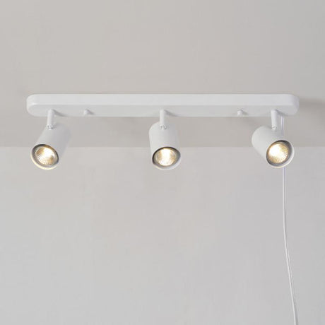 Globe Electric Matte White 3 lights LED Track Light Fixture