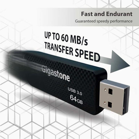 Gigastone Flash Drive 64 GB 1 pk
