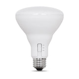 Feit BR30 E26 (Medium) LED Bulb Adjustable White 65 Watt Equivalence 6 pk