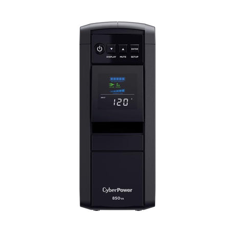 CyberPower 5 ft. L 10 outlets Battery Backup/Surge Protector Black 1150 J