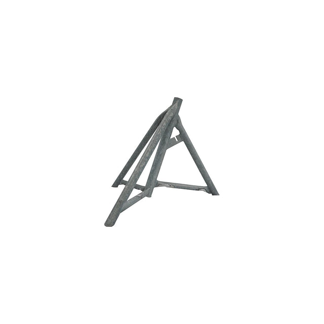 Galvanized Sailboat Stand Baseonly 23"-37"