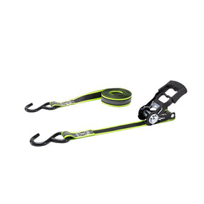 ProSource FH-013 Ratchet Tie-Down Strap Set, Reflective