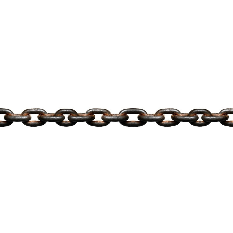 Baron HT43516P High-Test Chain, 5/16 in, 92 ft L, 3900 lb Working Load, 43 Grade