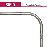 Sigma Engineered Solutions ProConnex 3/4 in. D Zinc-Plated Steel Conduit Coupling For Rigid/IMC 1 pk