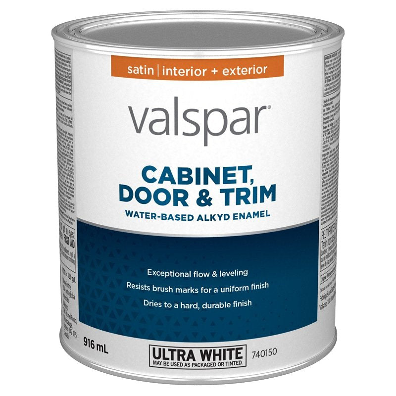 CAB&DR&TRM PNT SAT ULT WHT 1QT, Pack of 4