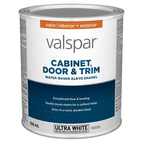 CAB&DR&TRM PNT SAT ULT WHT 1QT, Pack of 4