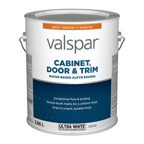 CAB&DR&TRM PNT SAT ULT WHT 1GA, Pack of 4