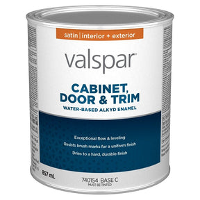 CAB&DR&TRIM PNT SAT BASE C 1QT, Pack of 4