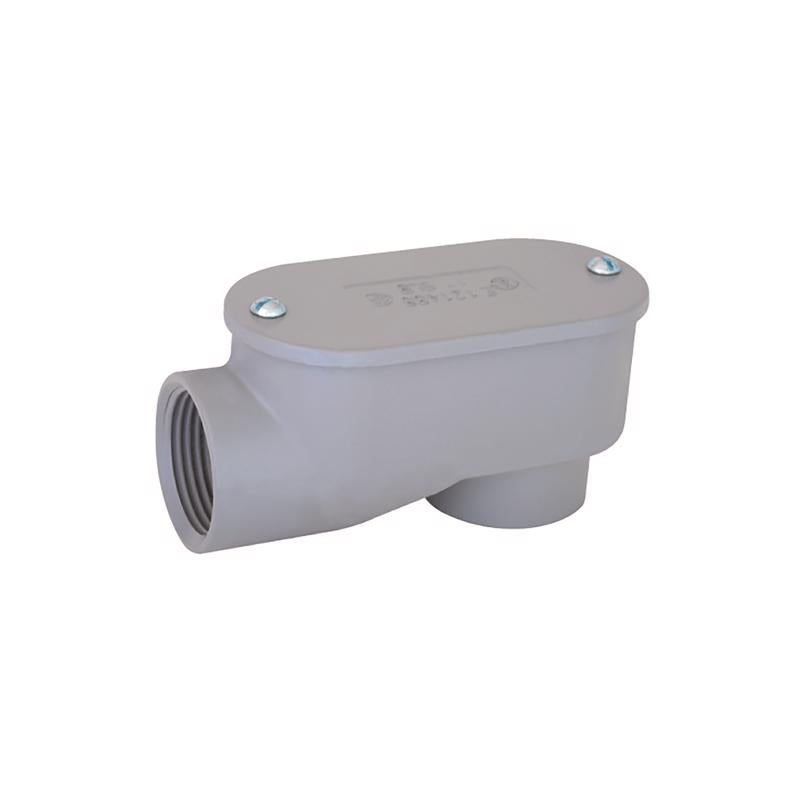Sigma Engineered Solutions ProConnex 3/4 in. D Die-Cast Aluminum Service Entrance Elbow For Rigid 1