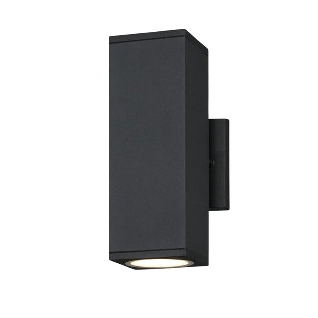 Westinghouse Nottawa Series 6135200 Outdoor Wall Fixture, LED, 1080 Lumens, 3000, 4000, 5000 K, Metal, Black, Frosted