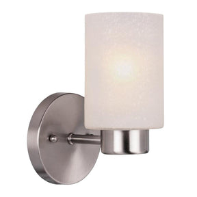 Westinghouse Sylvestre Series 6227800 Wall Fixture, 120 V, 1-Lamp, Incandescent, LED Lamp, Metal Fixture