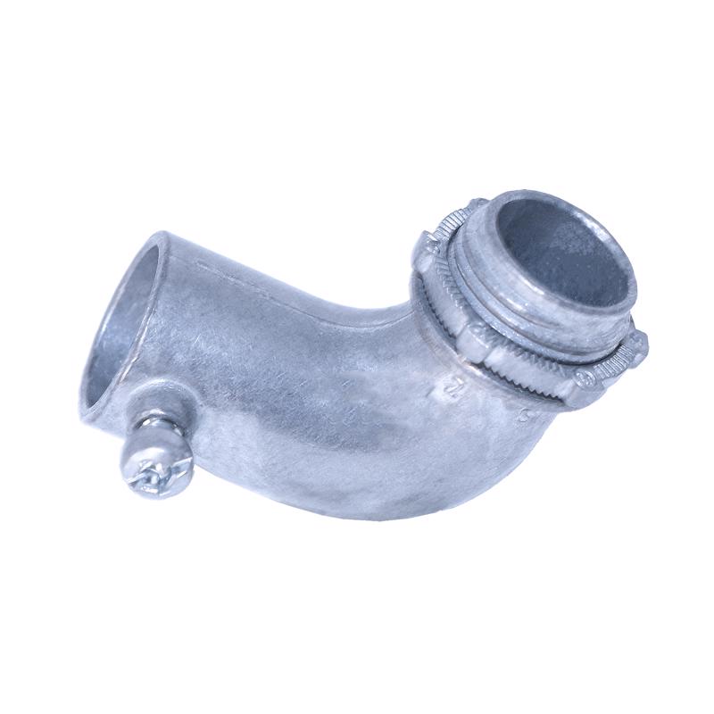 Sigma Engineered Solutions ProConnex 1/2 in. D Die-Cast Zinc 90 Degree Set Screw Connector For EMT 1