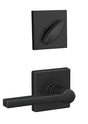 Schlage JH59SOL/COL622 Lever Trim Set, 3 Grade, Single-Point Lock, Lever Handle, 1-3/8 to 1-3/4 in Thick Door