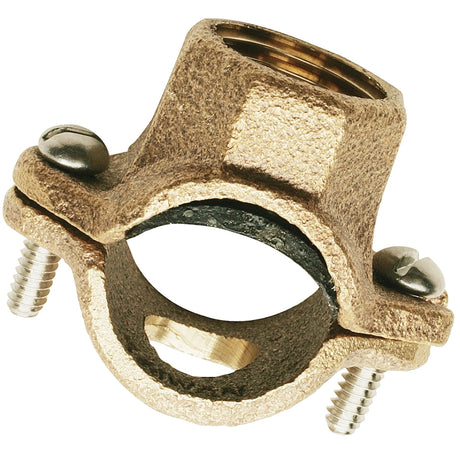 Plumb Pak PP855-30LF Saddle Tee, Chrome-Plated