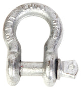 Baron 193LR-7/16 Anchor Shackle, 7/16 in Trade, 1.5 ton Working Load, Steel, Hot-Dipped Galvanized