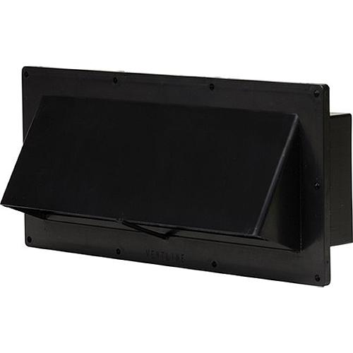 Dexter BV21110518 Exterior Wall Vent w/ 5/8″ Collar Length, Black